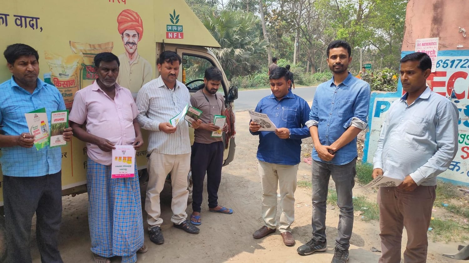 Smart Agri field activation team